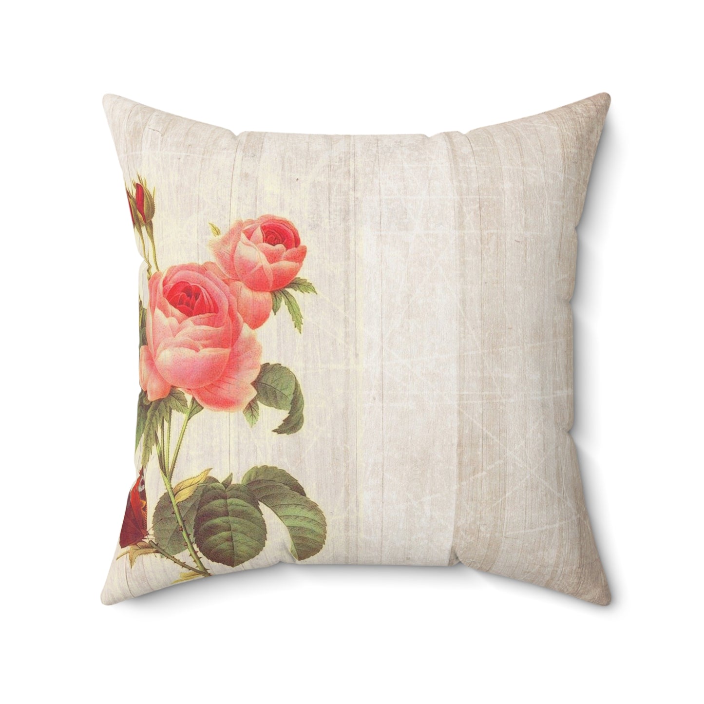 Spun Polyester Square Pillow