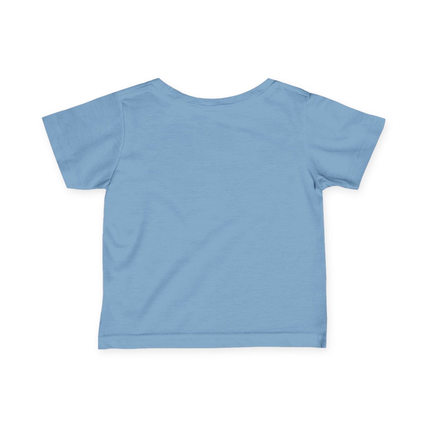 Infant Tee — Cute Santa with Reindeer Christmas Holiday Shirt for Babies