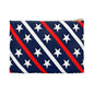 Patriotic Accessory Pouch  Starry Stripes