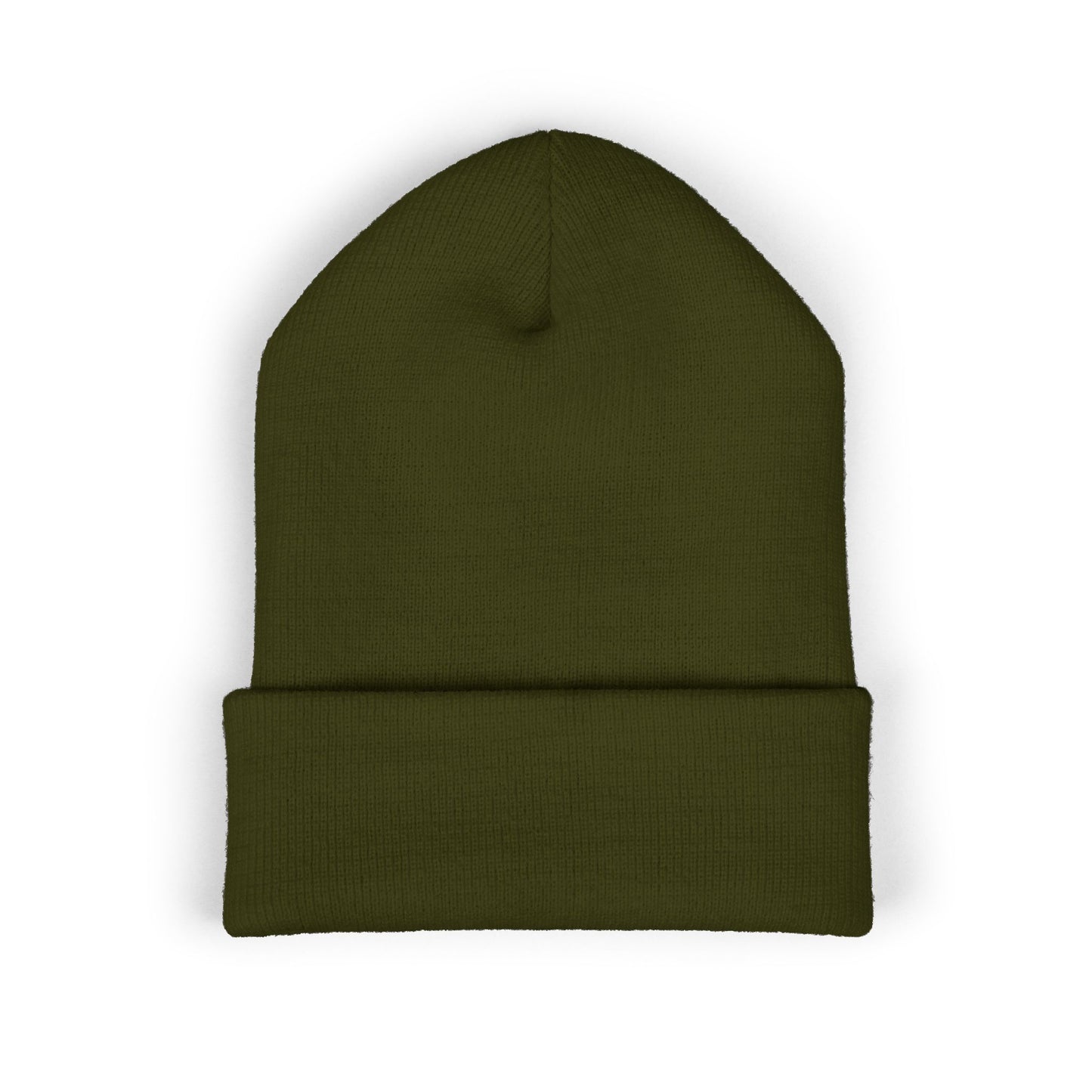 Hunting Enthusiast Beanie - "Just a Girl Who Loves to Hunt" Embroidered Cuffed Beanie