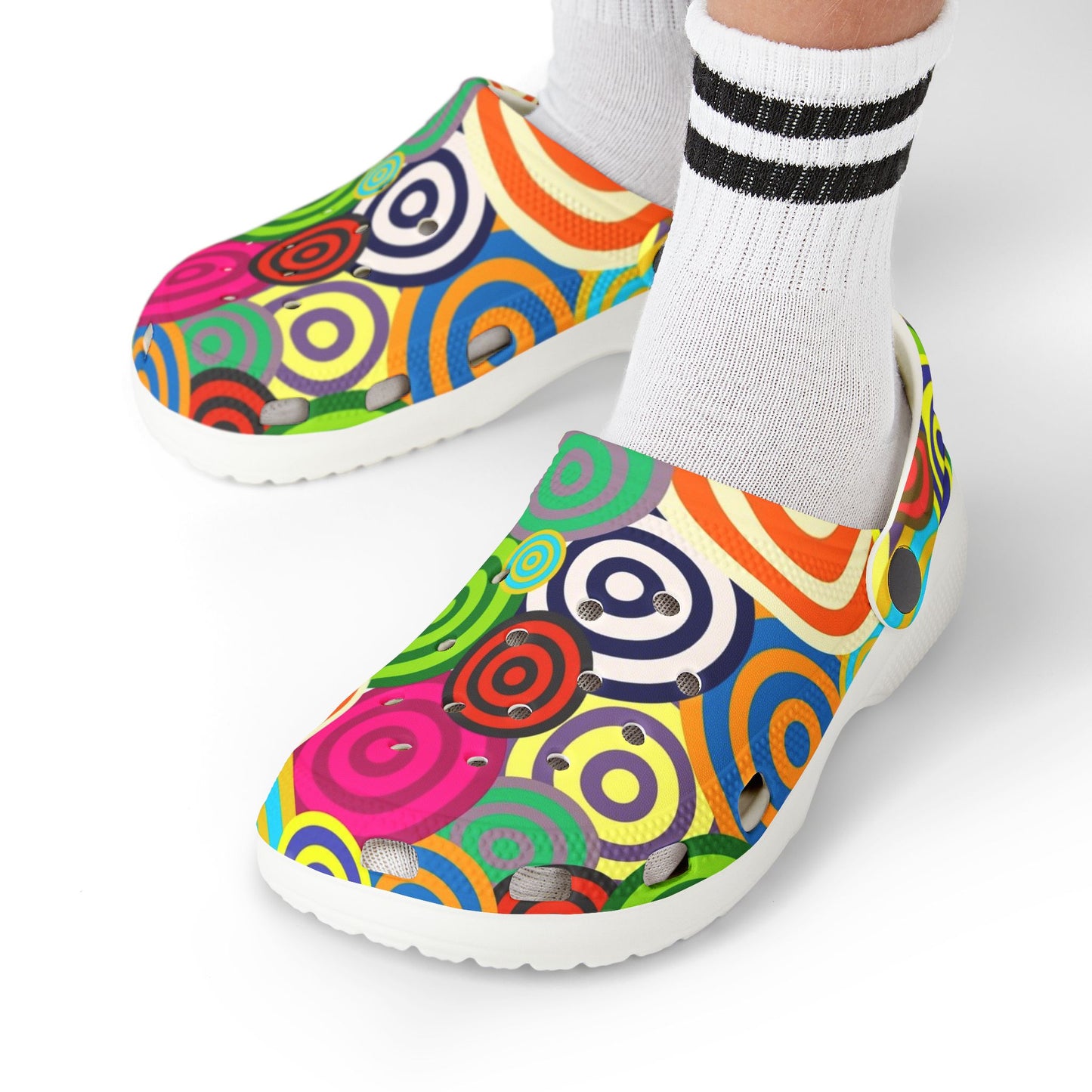 Colorful Kids' EVA Foam Clogs