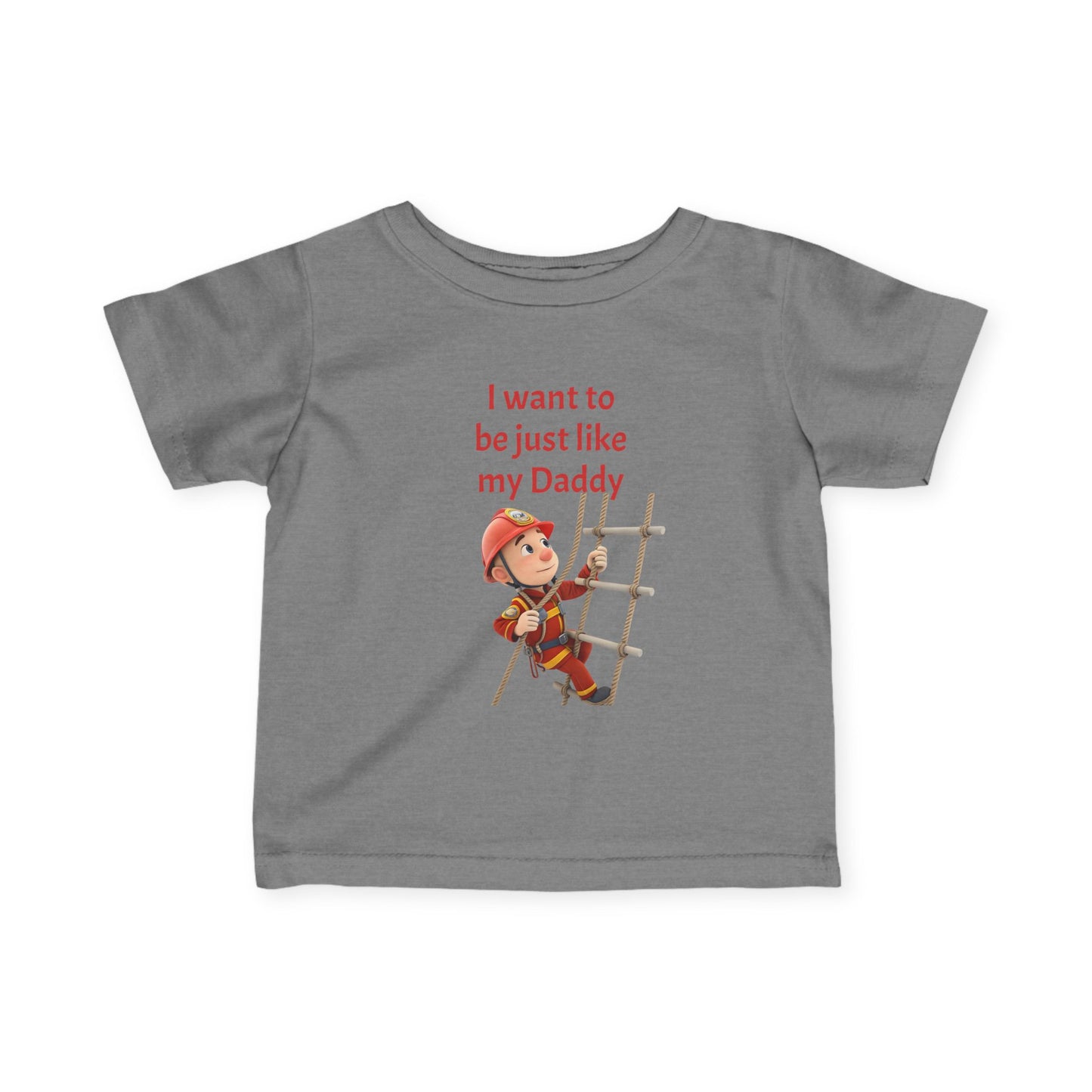 Daddy's Little Helper Infant Tee, Cute Child Tee, Toddler Gift, Father-Son Tee, Family Shirt, Birthday Outfit, Holiday Gift