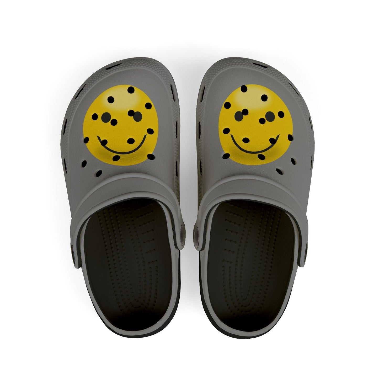 Smiley Face Clogs, Kid's Foam Shoes