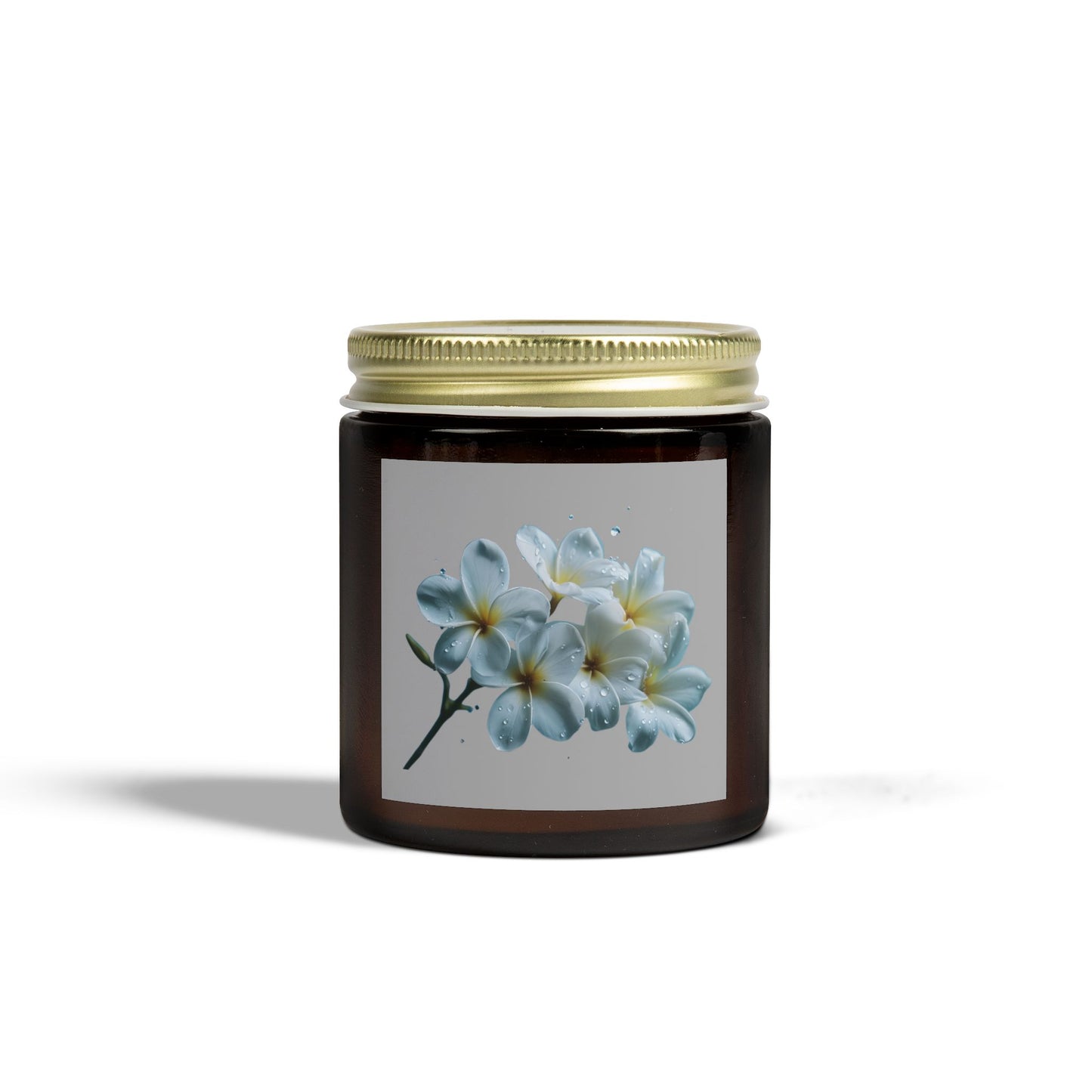 Floral Scented Candles - Coconut Apricot Wax size 4oz and 9oz