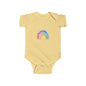 Baby Rainbow Bodysuit – Watercolor Pastel Infant Onesie