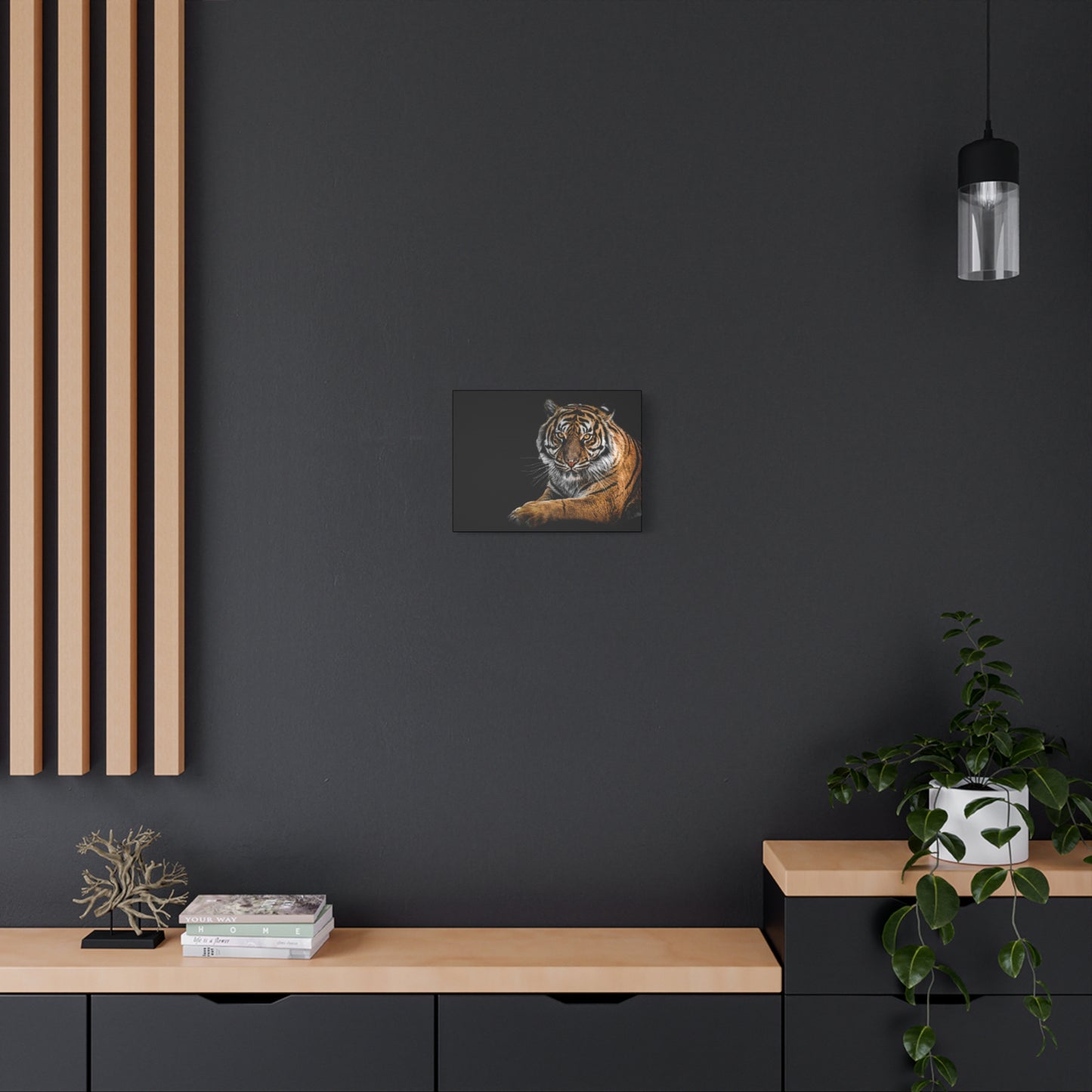 Majestic Tiger Canvas Art, Perfect for Animal Lovers