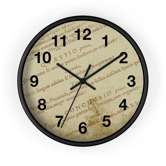 Vintage-Inspired Wall Clock, Unique Home Decor, Retro Timepiece, Antique Style Wall Art, Gift for Home, Classroom Decor