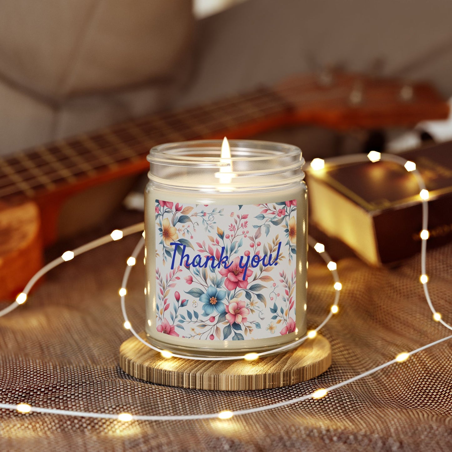 Scented Candles, Coconut Apricot Wax (4oz, 9oz)