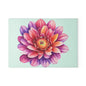 Floral Glass Cutting Board