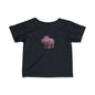 Cute Hippo Infant T-Shirt, Baby Birthday Gift, Toddler Apparel, Animal Lover Tee, Kids Casual Wear