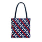 Patriotic Tote Bag, USA Flag Inspired
