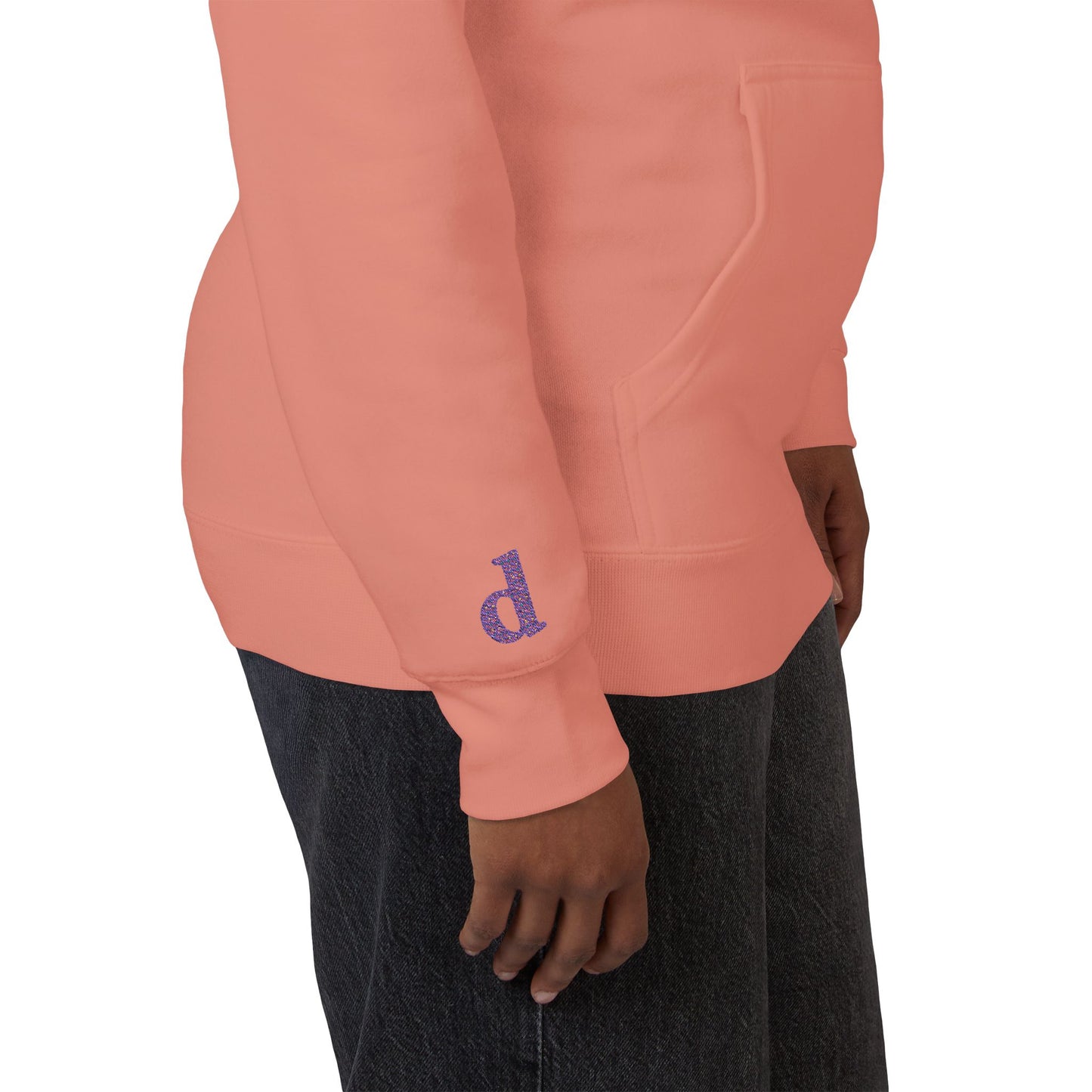 Floral Initial Unisex Fleece Hoodie | Cozy Casual Wear, Gifts for Her, Monogrammed Hooded Sweatshirt, Fall Fashion, Birthday Present