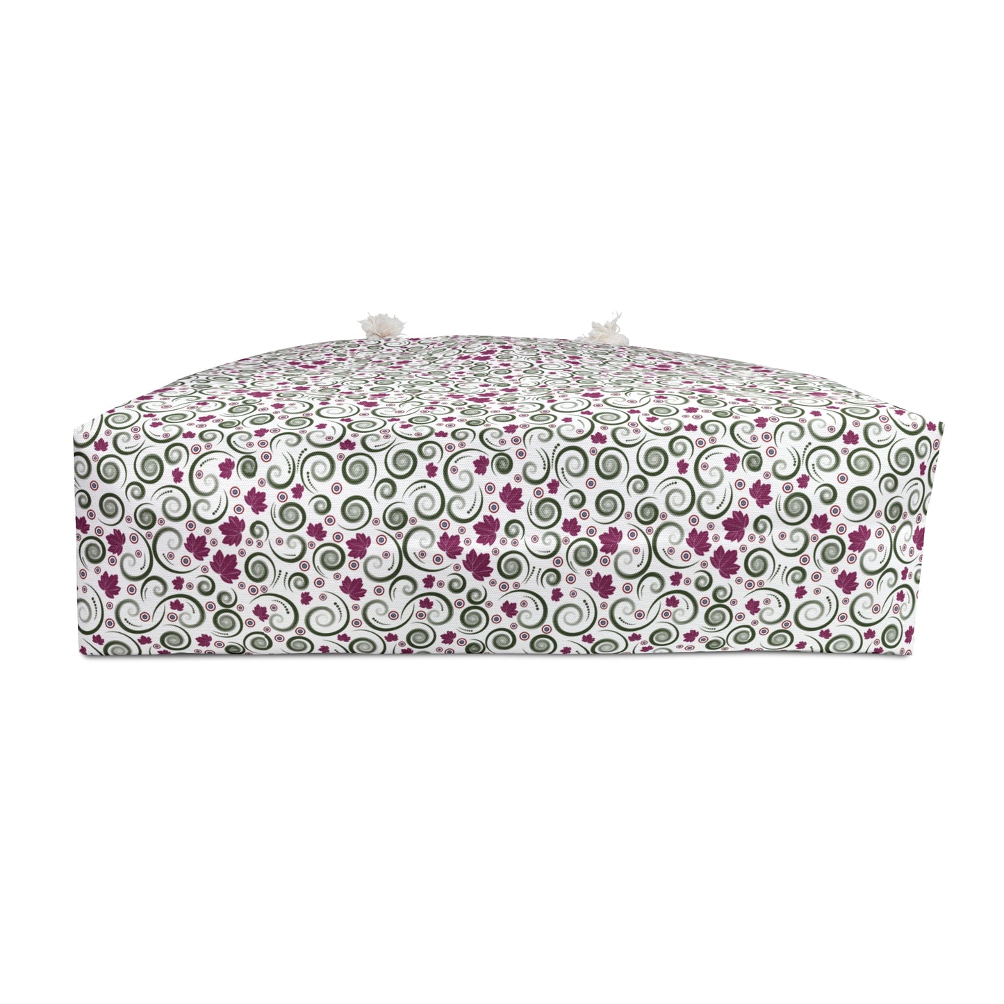 Floral Swirl Weekender Bag — Pink & Sage Travel Tote