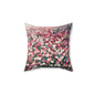 Floral Square Pillow, Cozy Home Decor, Flower Cushion, Boho Pillow, Gift for Her, Decorative Throw Pillow