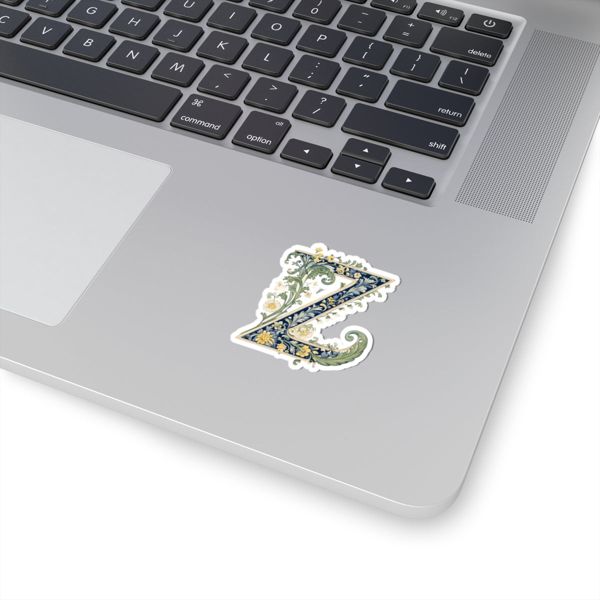 Christmas Wreath Number 2 Kiss-Cut Sticker — Festive Holiday Décor Sticker