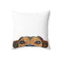 Cute Dog Face Pillow