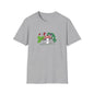 Whimsical Mushroom T-Shirt for Nature Lovers, Casual Tees, Gift for Gardeners, Unisex Softstyle Shirt, Eco-Friendly Apparel