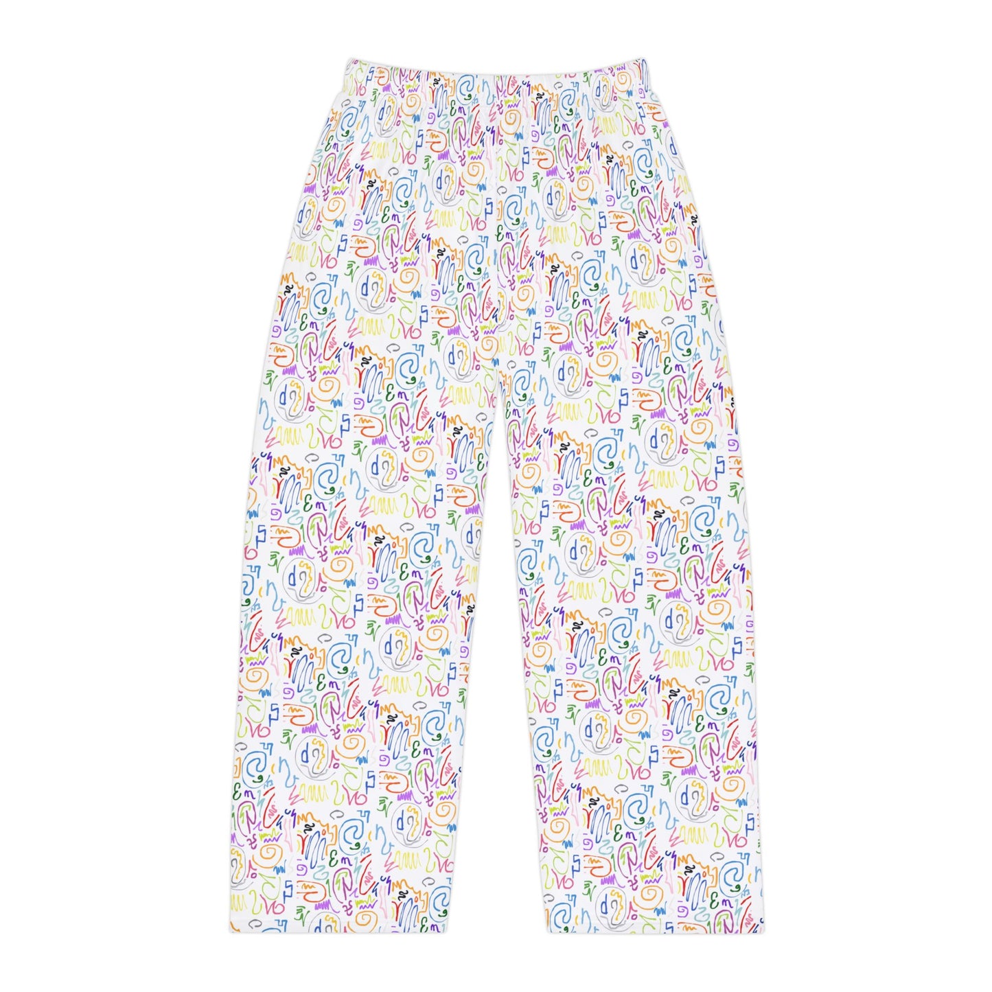 Vibrant Floral Men's Pajama Pants