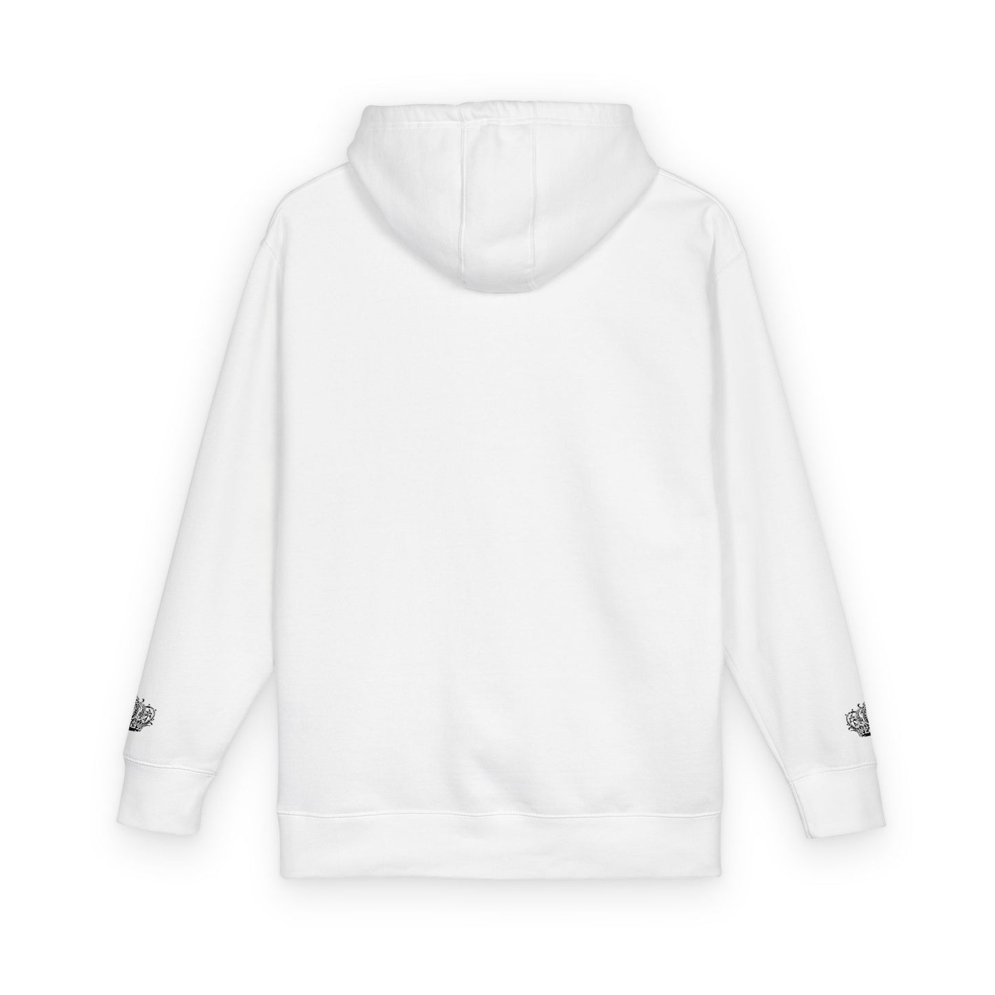 Crown Floral Unisex Fleece Hoodie | Cozy Streetwear, Perfect Gift for Him & Her, Autumn Fashion, Casual Wear, Trendy Outfit
