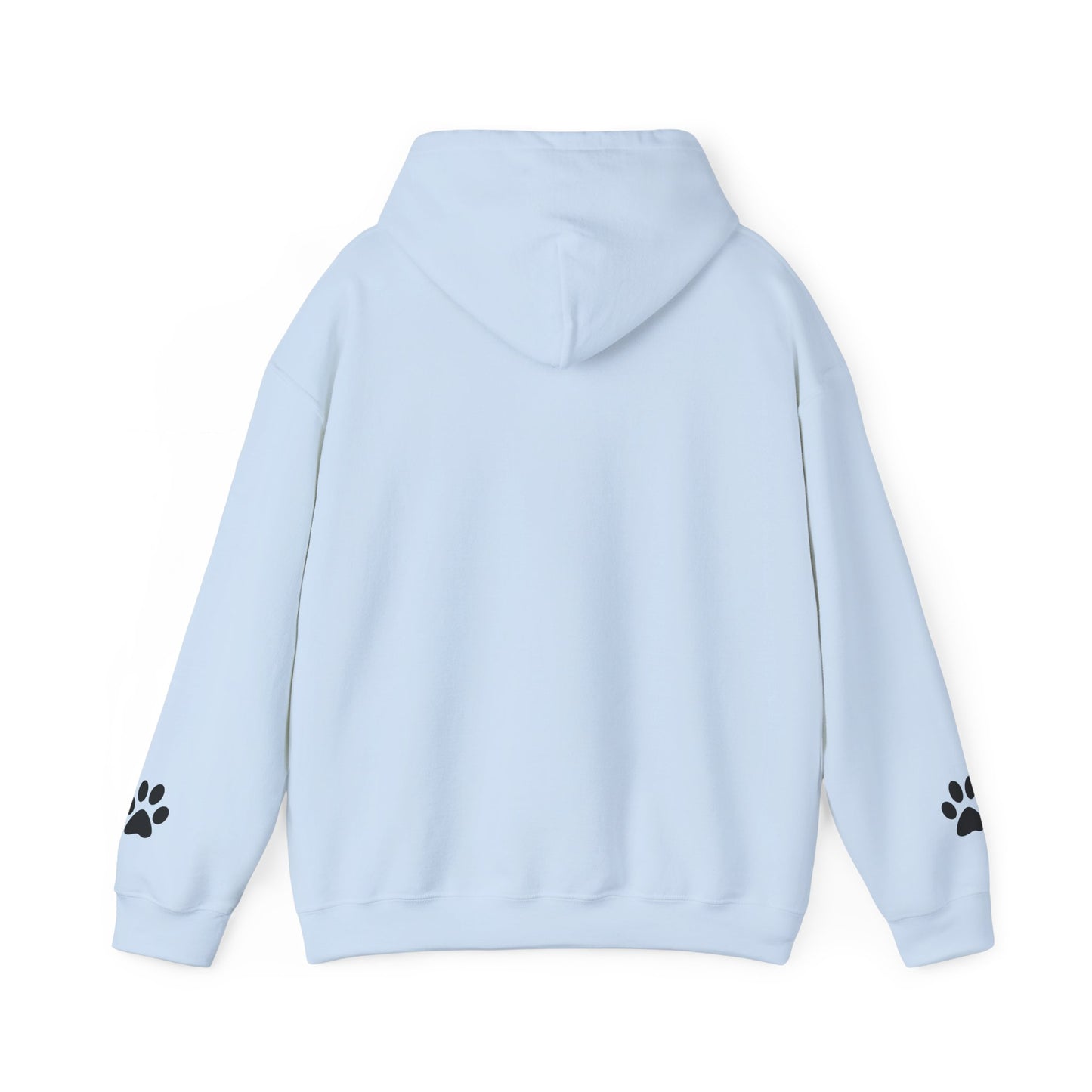 Cute Dog Paw Print Hoodie, Pet Lover Gift, Unisex Sweatshirt, Cozy Animal Hoodie, Perfect for Animal Lovers, Dog Mom Apparel