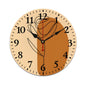 Wooden Wall Clock-9.84"x9.84"/ 25x25cm