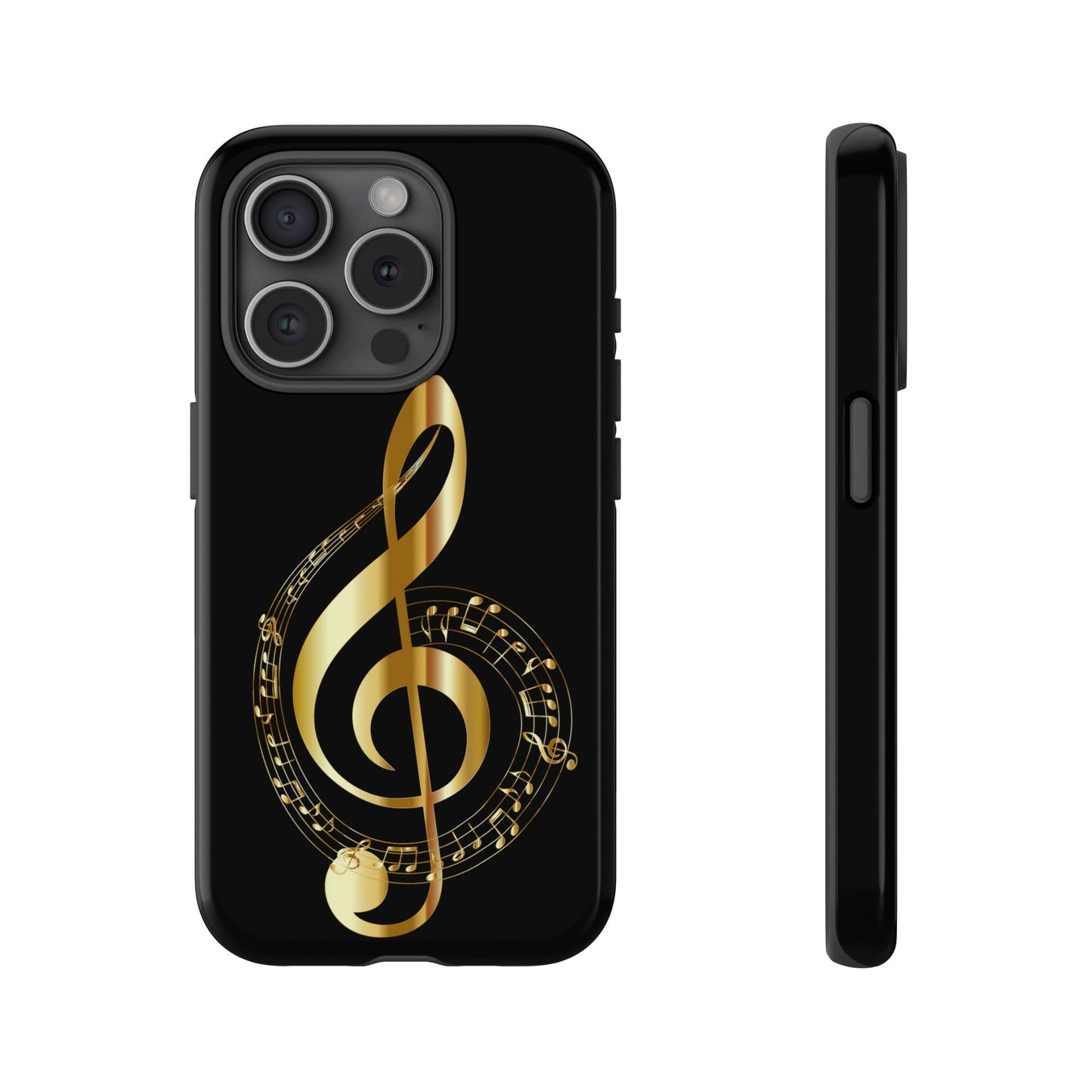 Tough Cases black gold musical Note