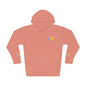 Colorful Heart Unisex Fleece Hoodie | Cozy Gift for Friends, Valentine's Day, Anniversary, Casual Wear, Spring Fashion