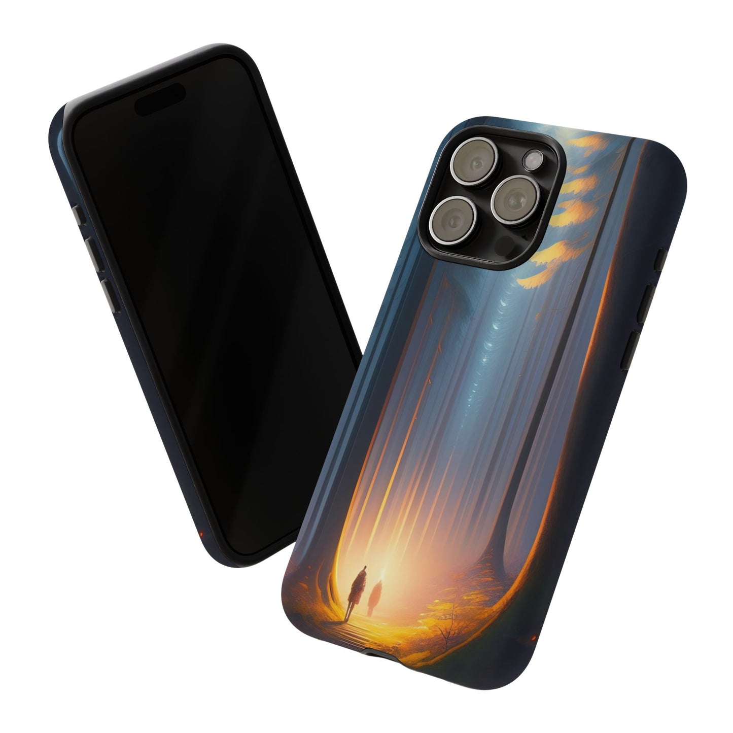 Phone Case — Mystical Forest Nightscape Protective Tough Case