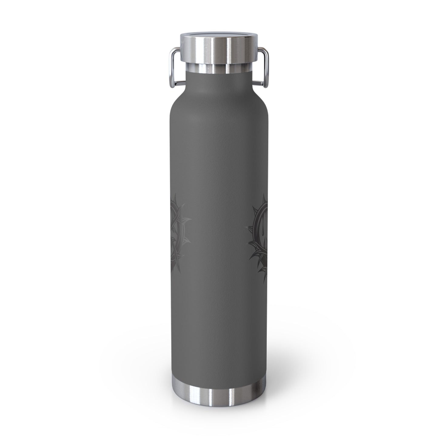 Stylish Insulated Water Bottle, Travel Flask, Gift for Him/Her, Fitness Bottle, Eco-Friendly Drinkware, 22oz Copper Design