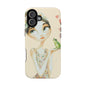 Whimsical Girl with Frog Magnetic Impact Phone Case