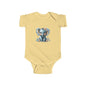 Adorable Elephant Baby Bodysuit, Infant Clothes