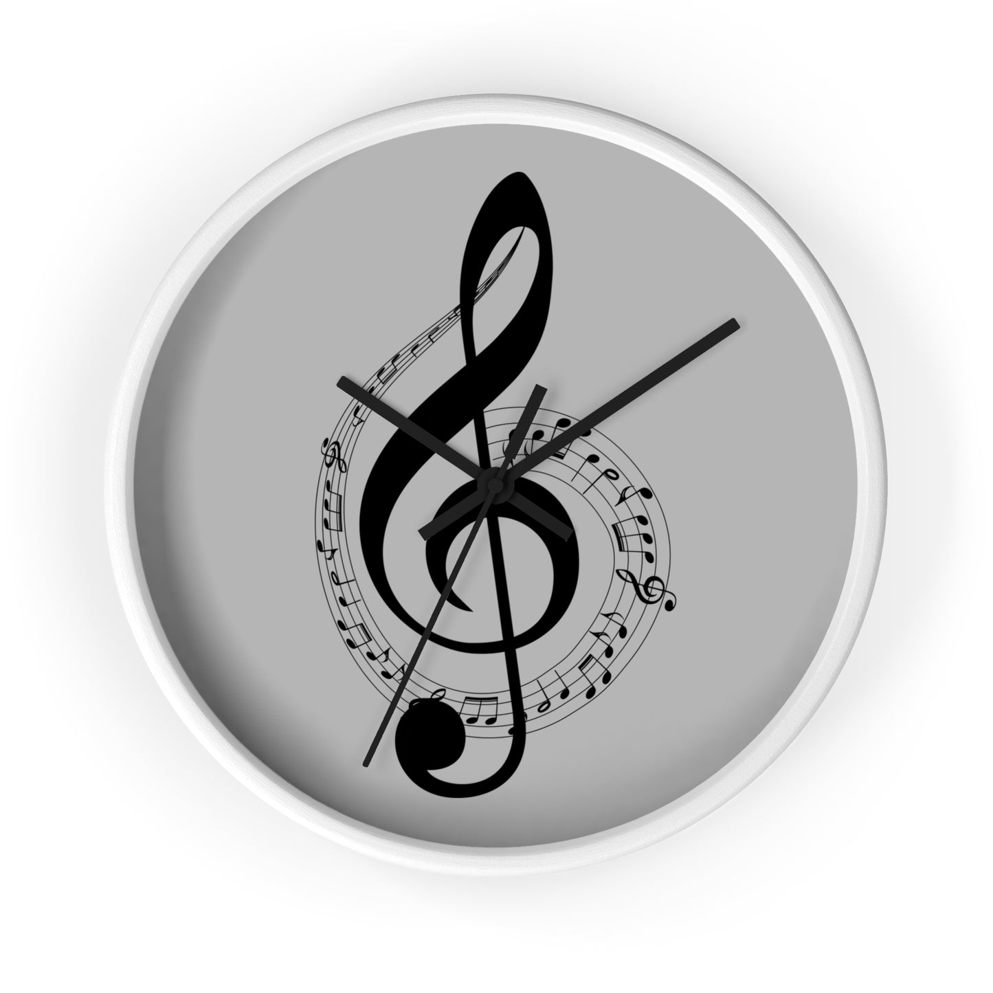 Musical Notes Wall Clock - Perfect for Music Lovers, Home Decor