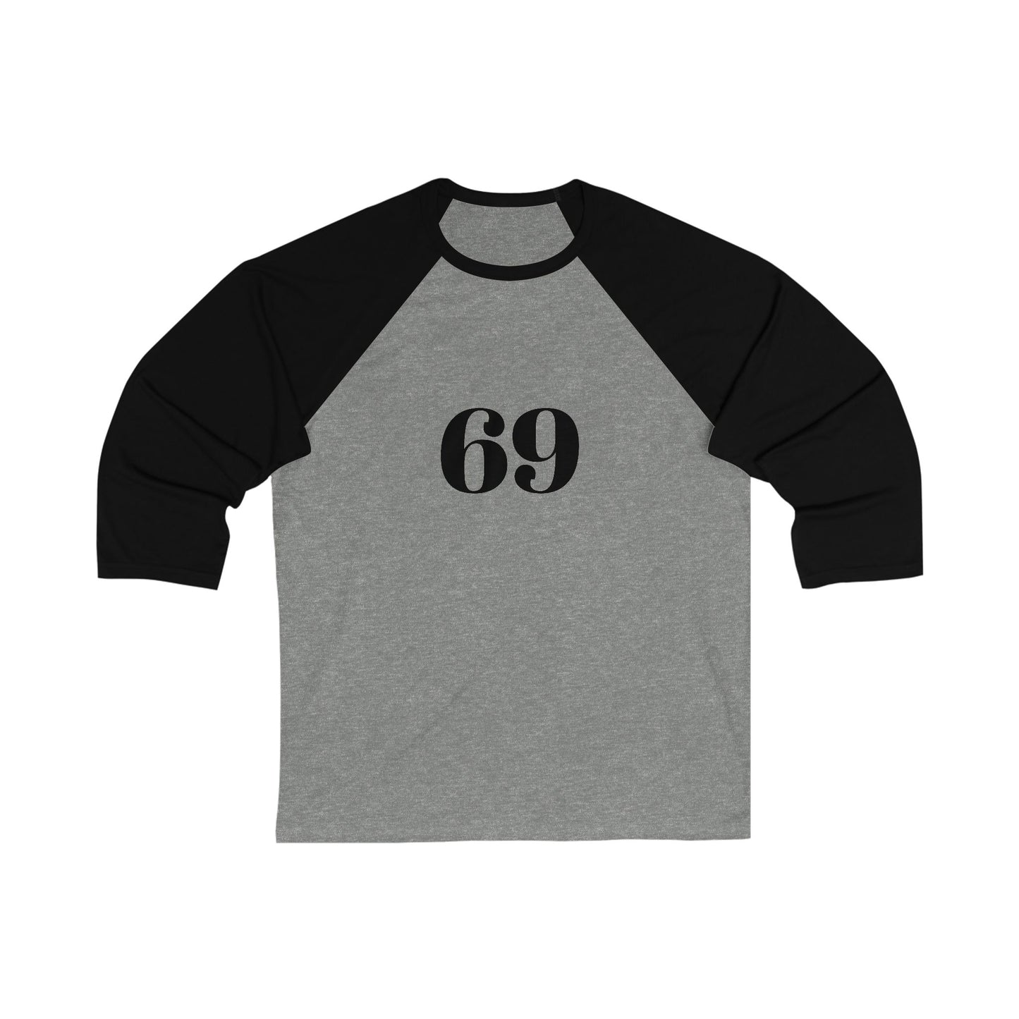 Customizable Unisex Baseball Tee, 3/4 Sleeve Shirt, Retro Sports Tee