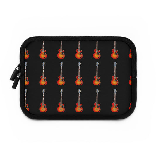 Guitar Pattern Laptop Sleeve | Music Lover Gift