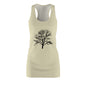 Nature-Inspired Women's Racerback Dress, Lightweight Summer Dress, Casual Outing Dress, Eco-Friendly Fashion, Gifts for Nature Lovers