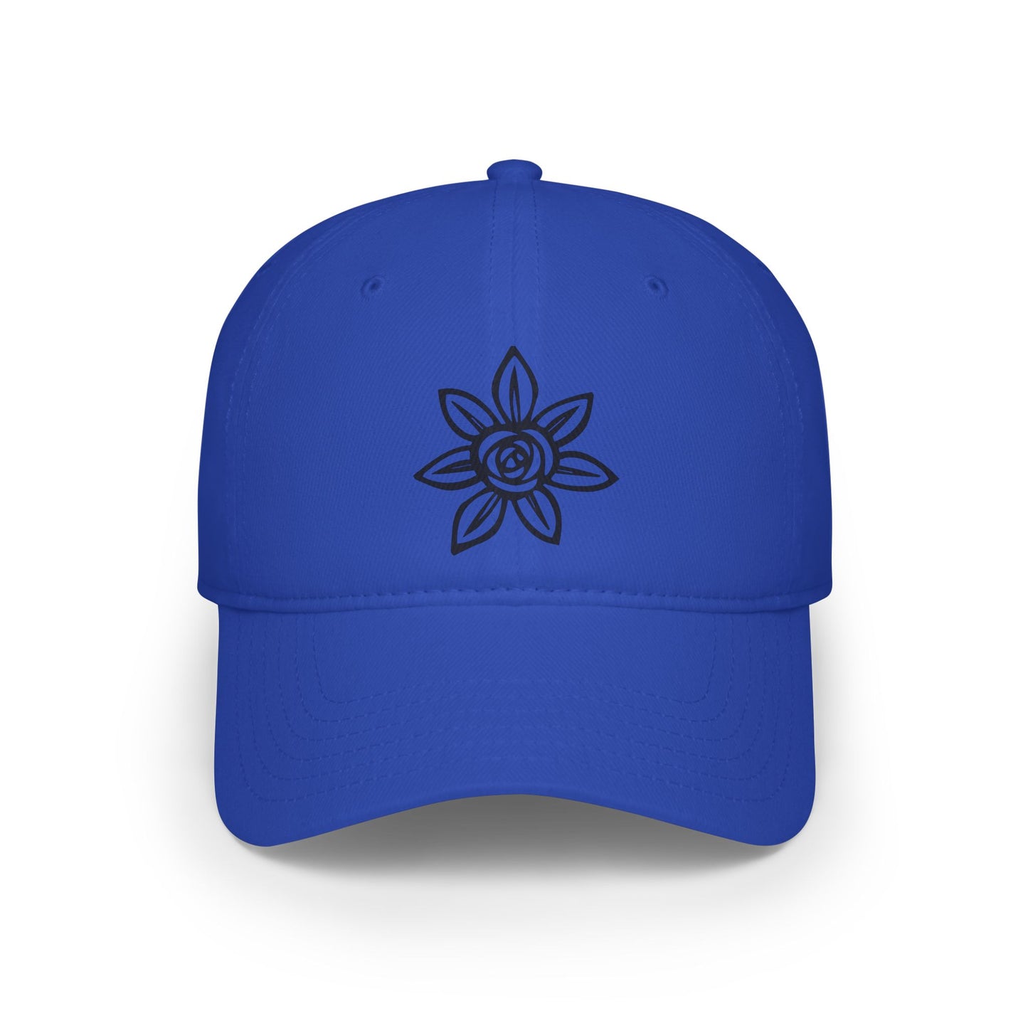 Stylish Floral Low Profile Baseball Cap, Casual Hat, Summer Accessory, Gift for Her, Trendy Headwear, Everyday Wear