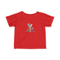 Colorful Letter Y Infant Tee, Cute Baby Shirt, Toddler Apparel, Gifts for New Parents, Baby Shower, Playdate Outfit