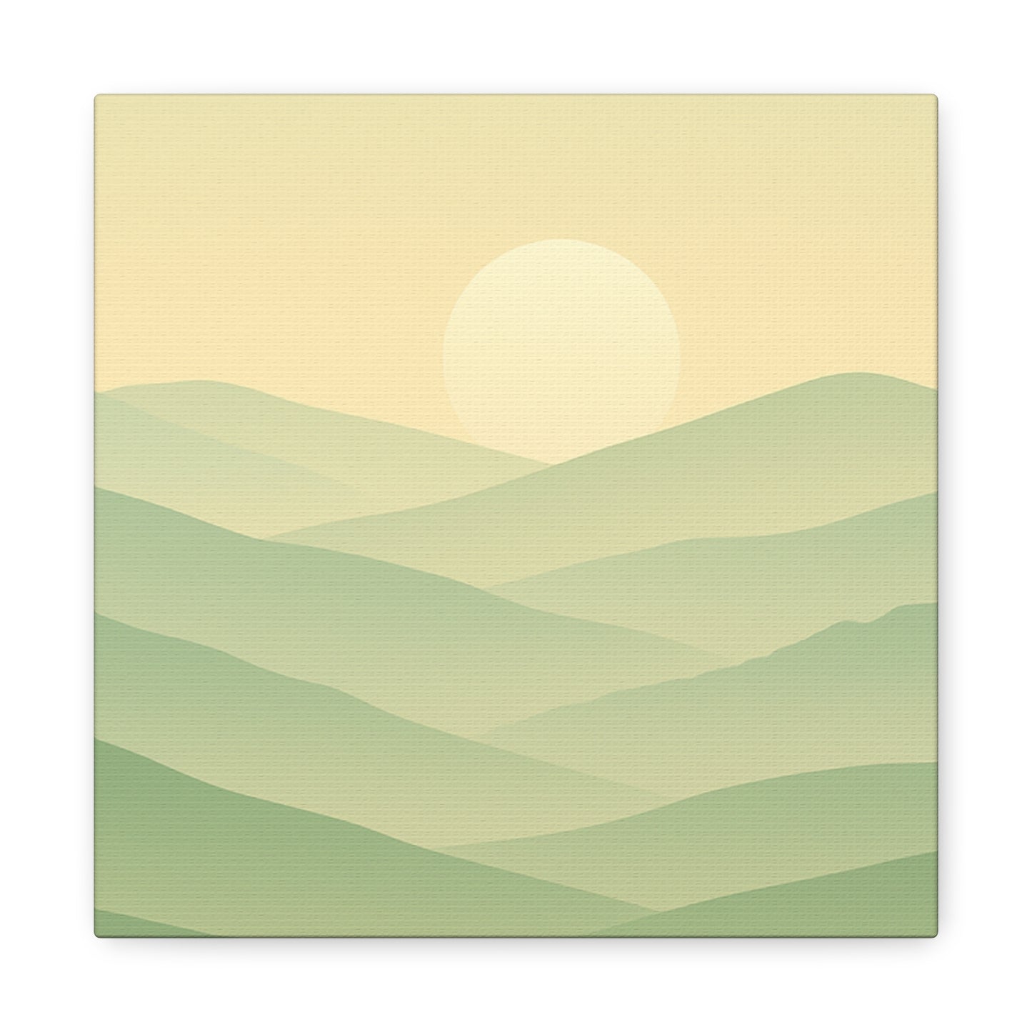 Matte Canvas, Stretched, 1.25" Sunset or Sunrise