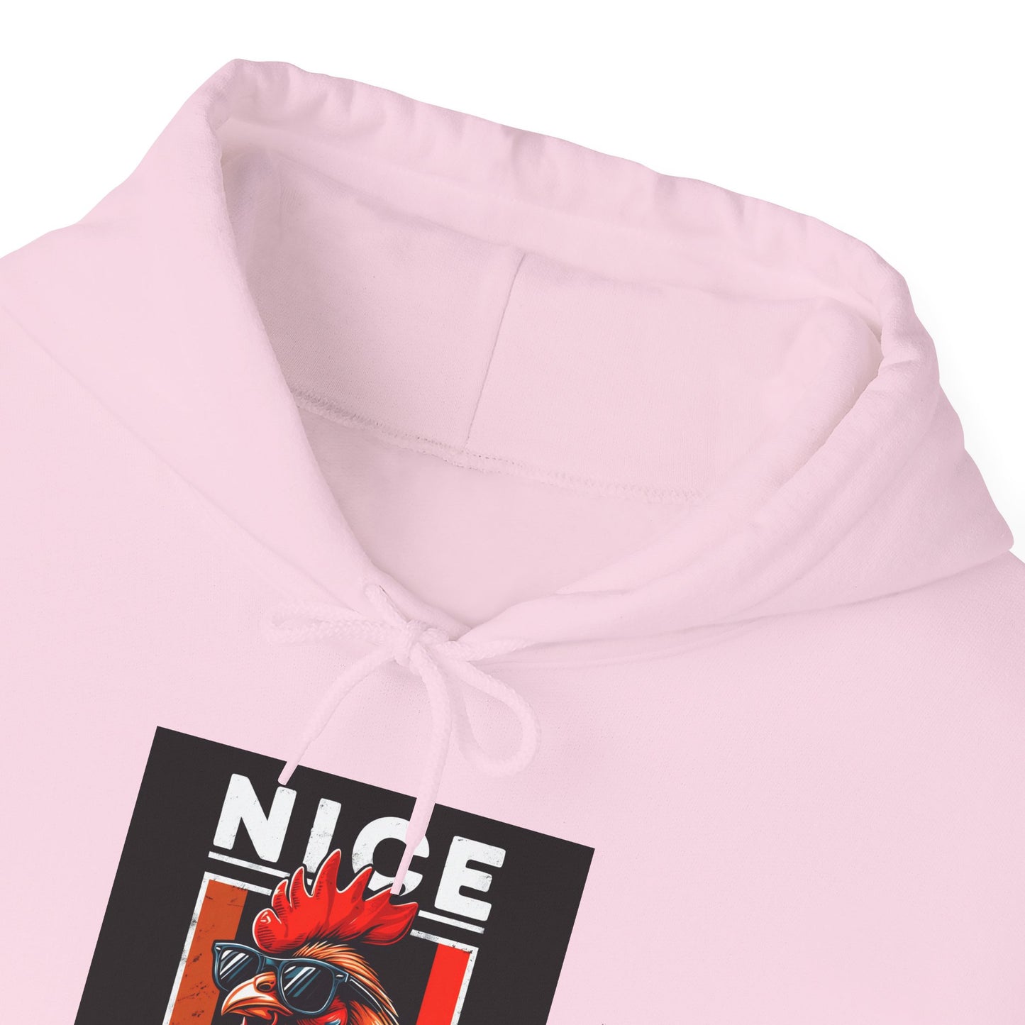 Rooster Graphic Hoodie – "Nice Cock" Bold Farmhouse Pullover