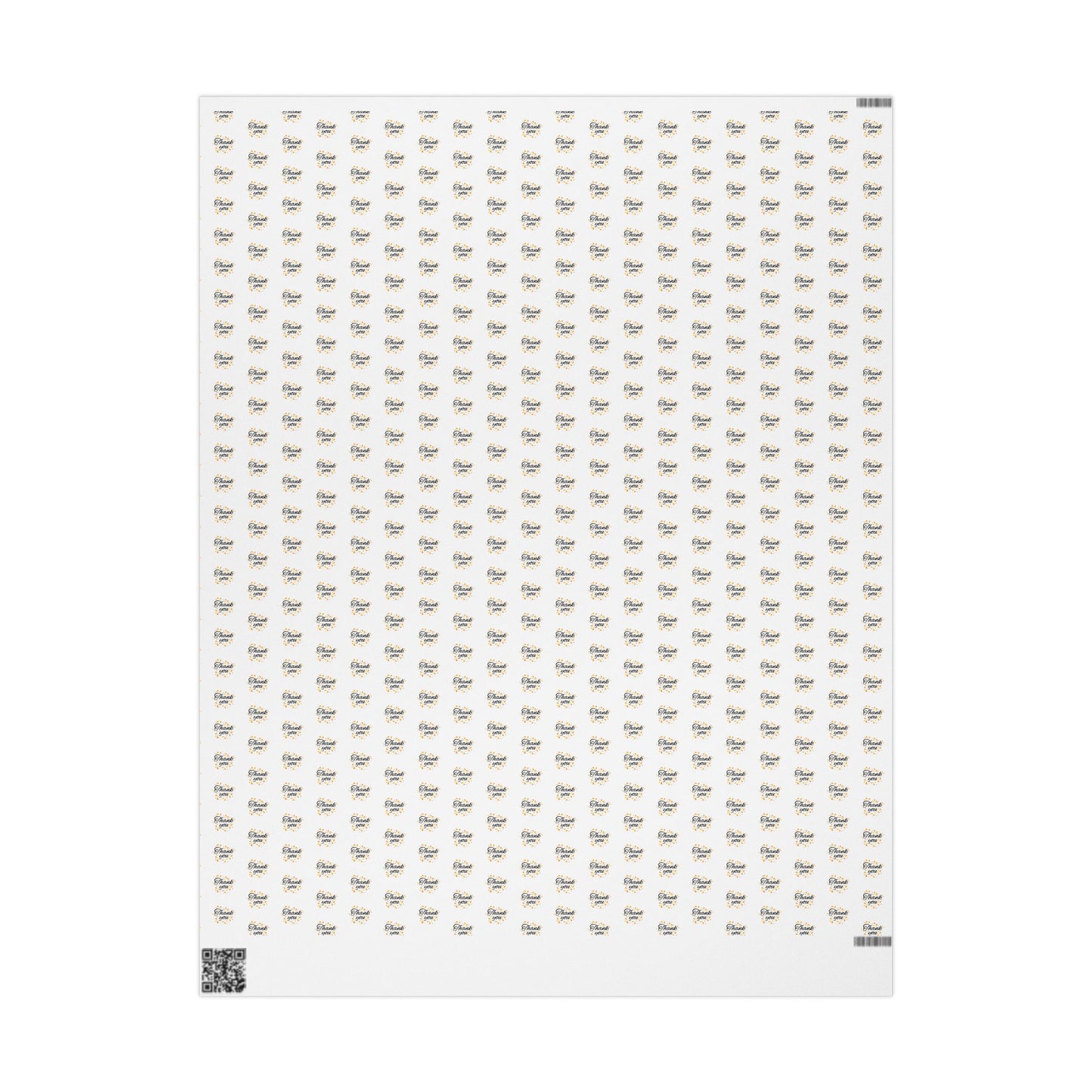 Wrapping Paper Roll — Thank you wrapping paper