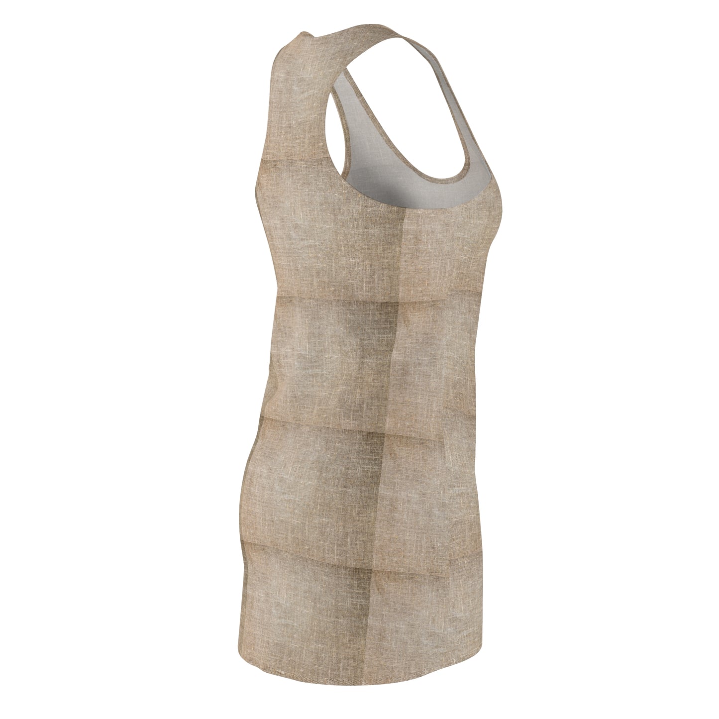 Chic Women's Racerback Dress, Summer Casual Dress, Beach Wear, Festival Outfit, Everyday Comfort Dress, Eco-Friendly Fashion