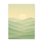 Matte Canvas, Stretched, 1.25" Sunset or Sunrise