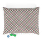 Cozy Plaid Pet Bed for Cats and Dogs, Comfortable Dog Bed, Soft Pet Cushion, Modern Pet Furniture, Stylish Dog Bed