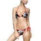 Elegant Floral Women's Bikini Swimsuit, Beachwear, Summer Pool Party, Vacation Fashion, Gift for Her, Swimwear