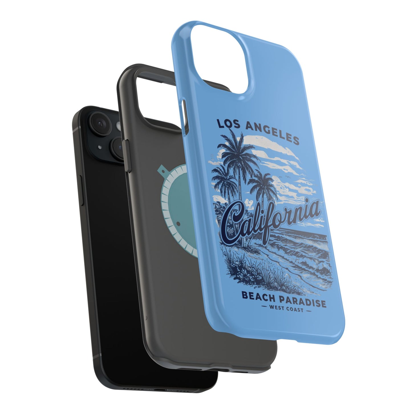 Phone Case — California Beach Paradise Magnetic Impact-Resistant Case