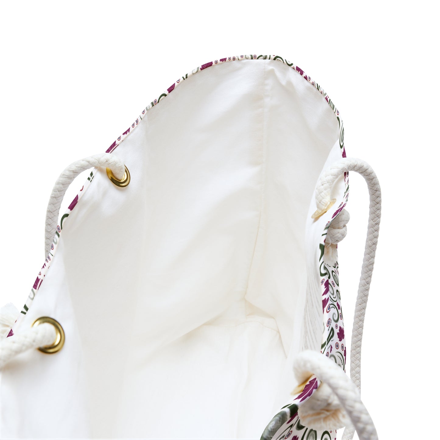 Floral Swirl Weekender Bag — Pink & Sage Travel Tote