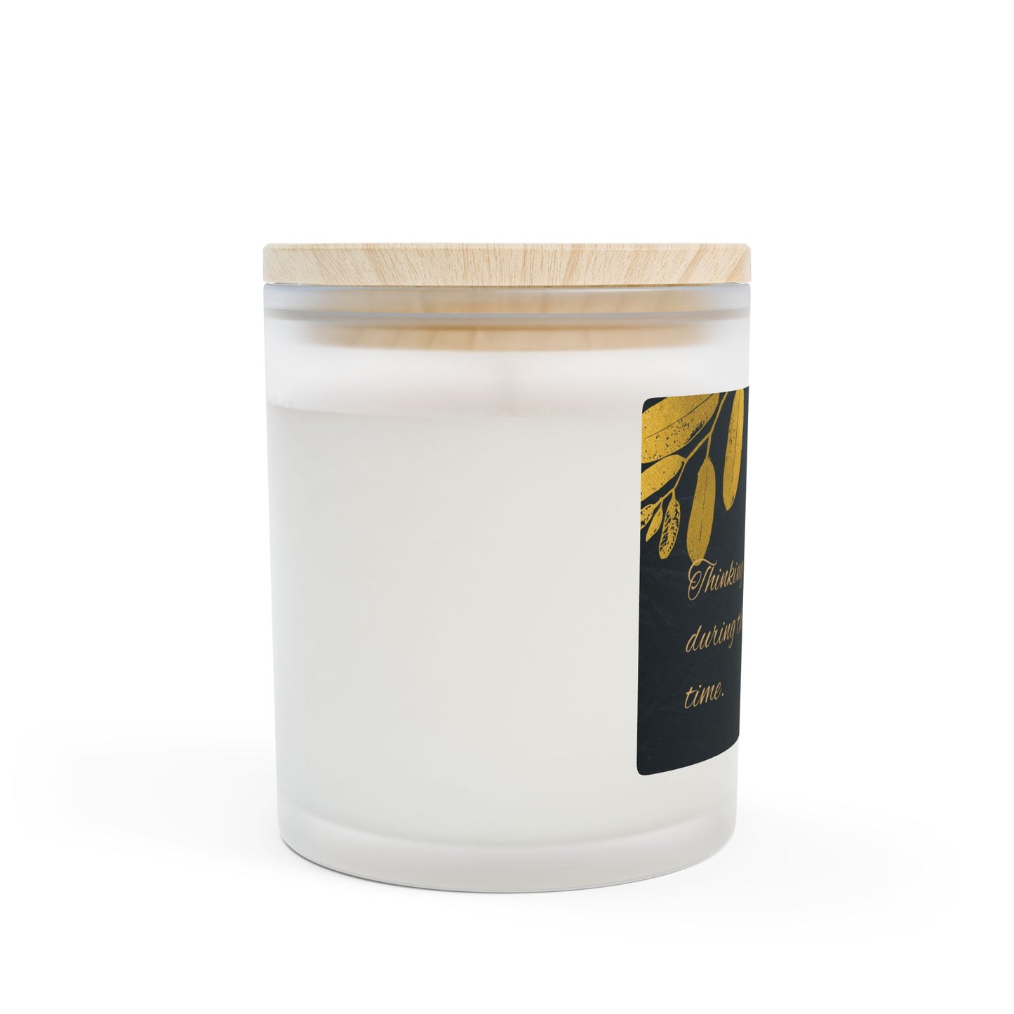 Sympathy Candle, Thoughtful Gift for Comfort, Relaxing Home Decor, 11oz Frosted Glass Scented Candle, Memorial Tribute
