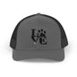 Love Paw Print Trucker Cap for Animal Lovers