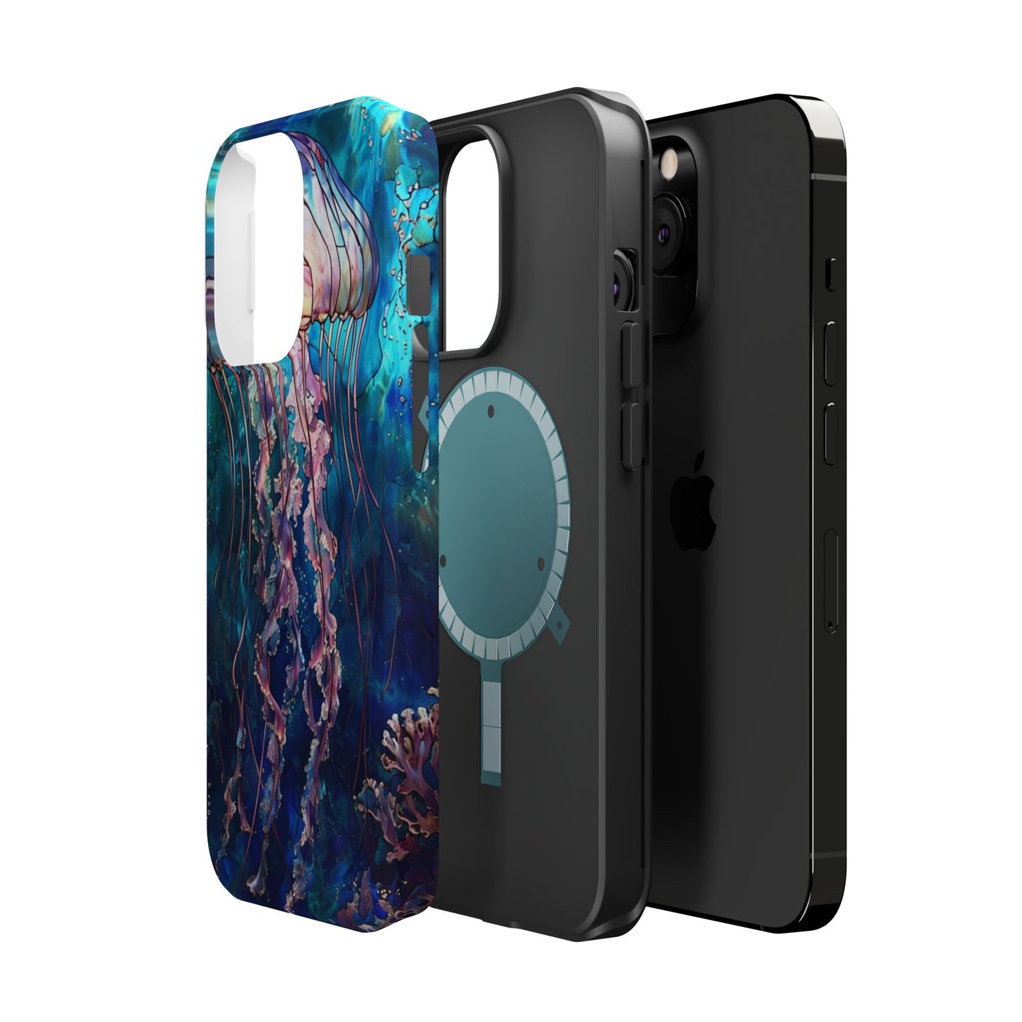 Jellyfish Ocean Magnetic Impact Phone Case