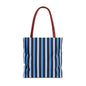 Stylish Striped Tote Bag, Beach Bag, Shopping Tote, Everyday Carryall, Reusable Grocery Bag, Gift for Her